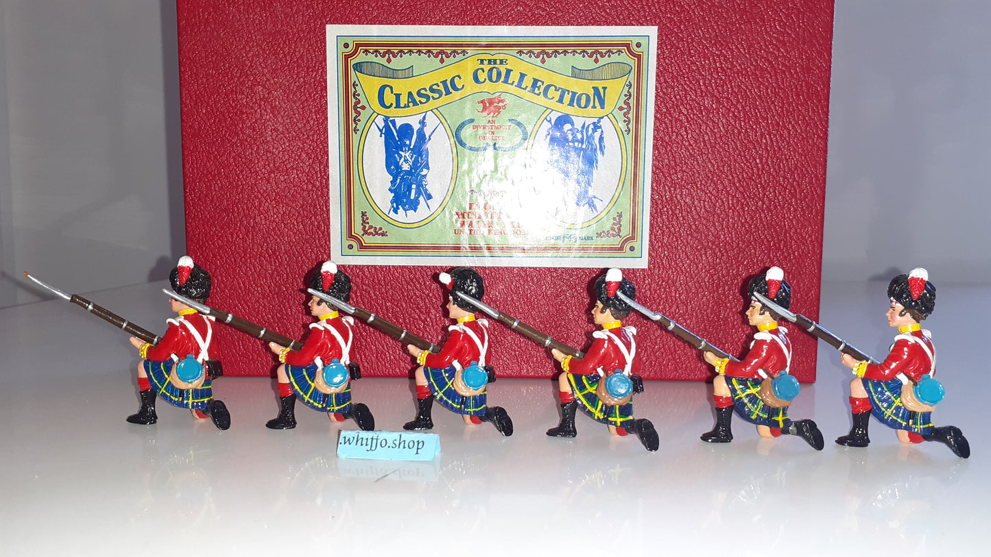 trophy miniatures 1991 Wa19 Gordon highlanders Waterloo Napoleonic 1:32 Box S854