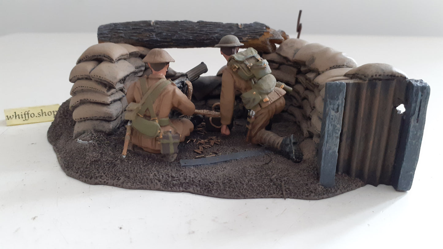 BRITAINS 23015 ww1 1916 vickers machine gun only 700 made 2010 1:32 wb85