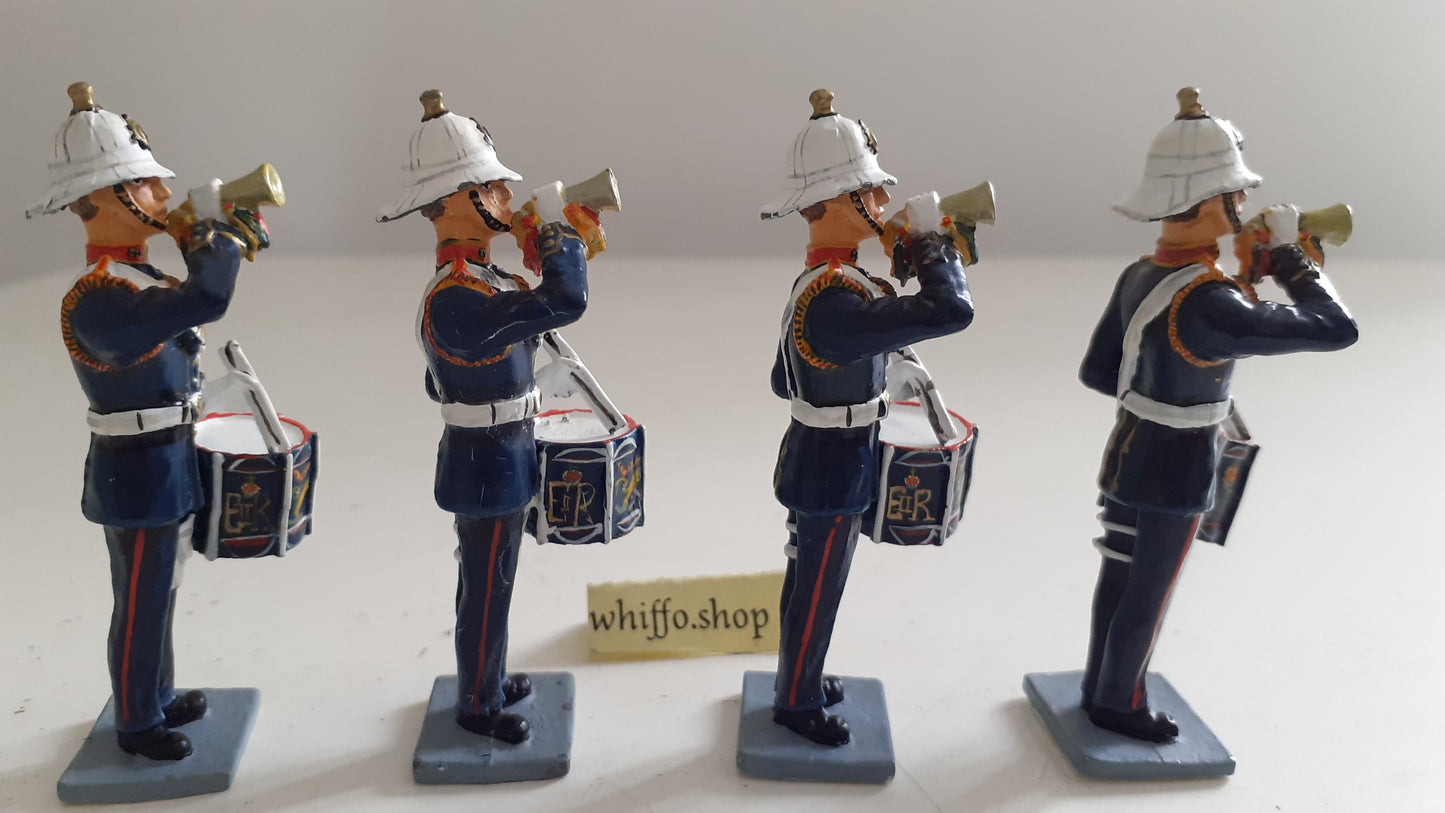 King and country ww2 royal marines band boxed 1:30 wdb50 set 2