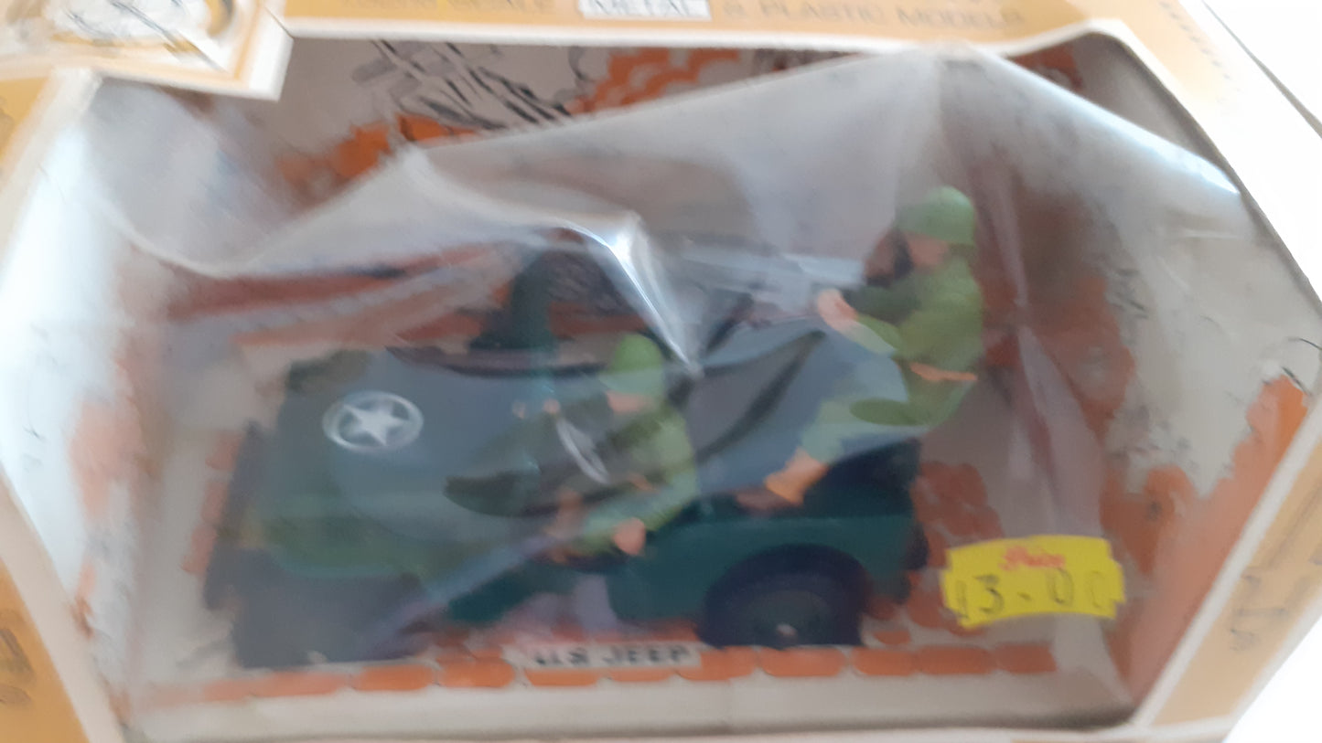 Britains 9786 1974 deetail ww2 u.s. willys jeep boxed 1:32  s526