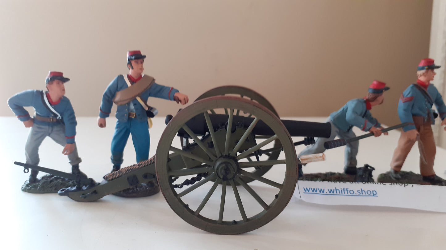 Britains 17669 2007 Acw Confederate Artillery boxed 1:32 S1