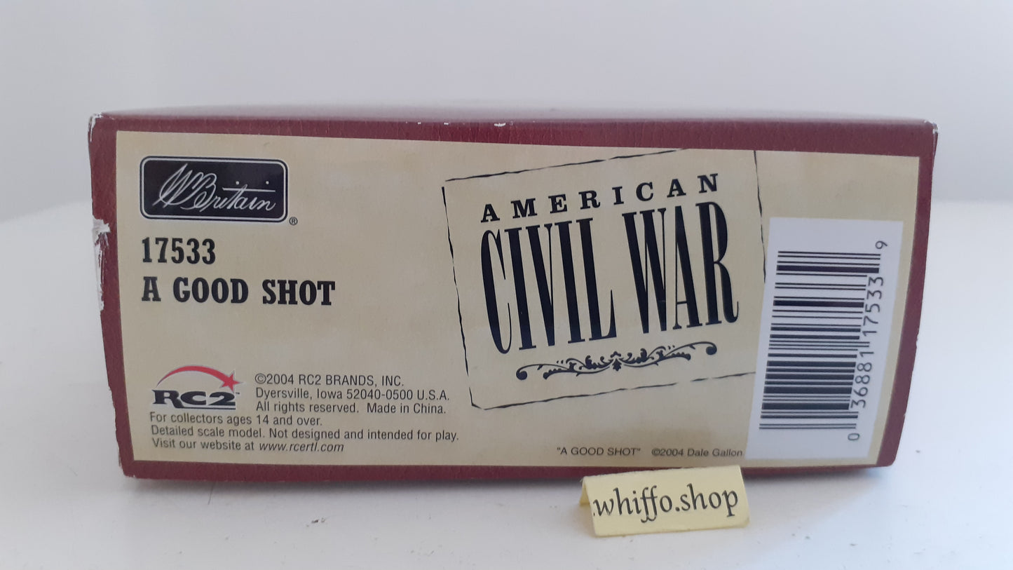 Britains 17533 Union Acw snipers a good shot 2003 1:32 metal S534