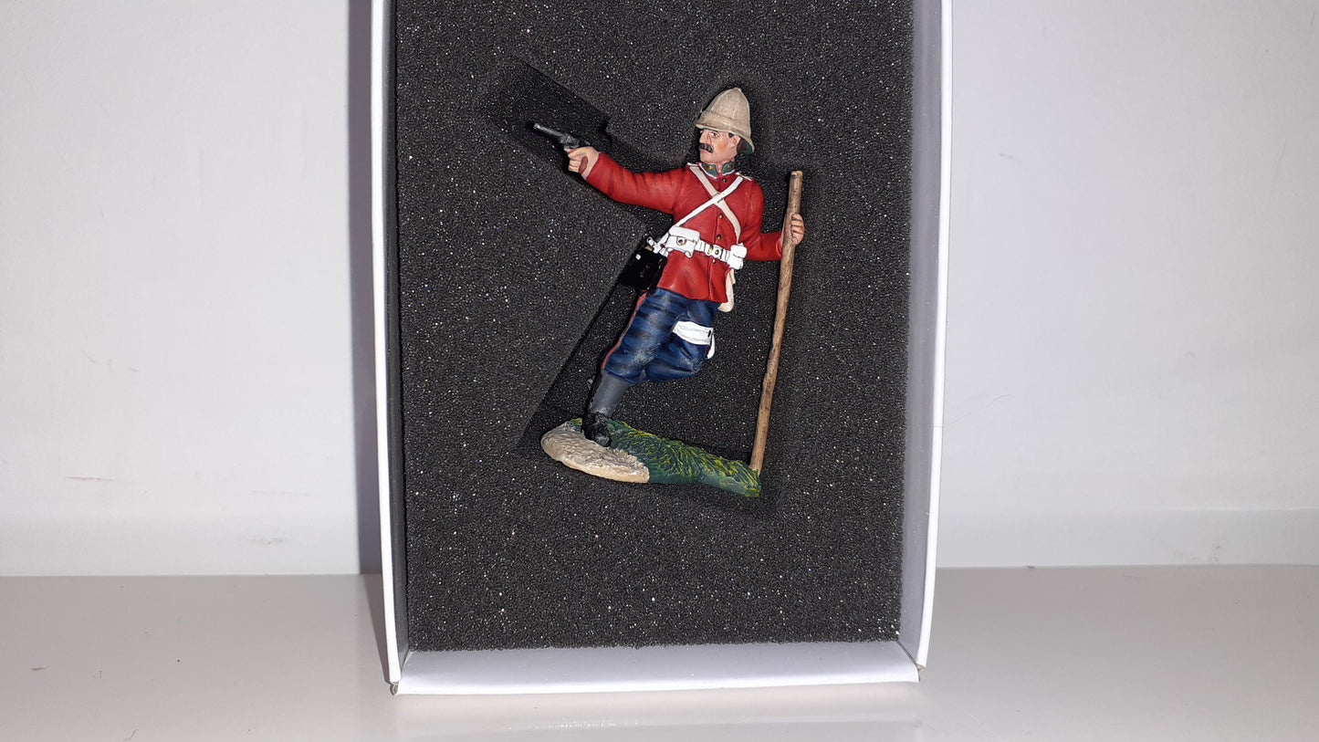 Britains 50042c Zulu wars 24th Foot Wounded Club Figure 1:32  2013 boxed B11