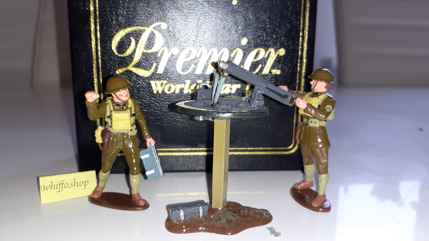 Britains 41026 Ww1 usmc Maxim Gun And Crew metal boxed 2000 S7