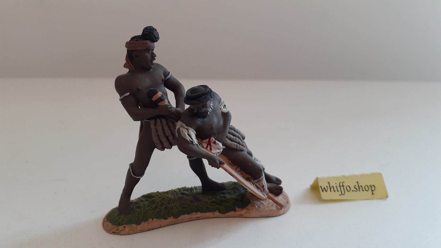 BRITAINS 20051 Zulu War zulu wounded Only 800 Made 24th Foot 2012 1:32 S329