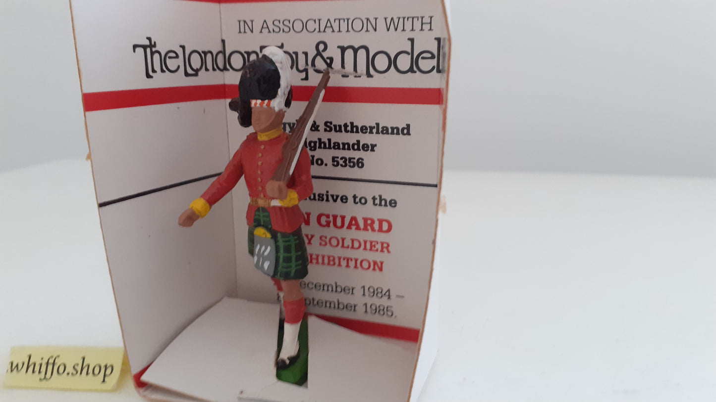 Britains 1984 deetail 250 made argyll Sutherland highlanders 1:32 metal dc8