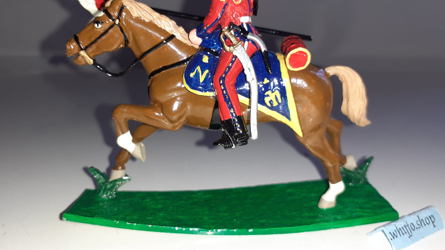 trophy miniatures 1991 Napoleonic War Dutch Lancers Cavalry Wa54b 1:32 s848