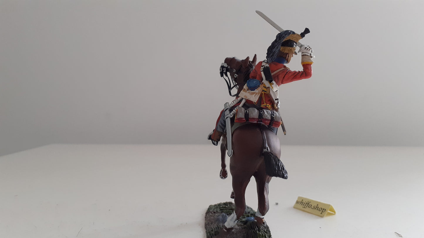 Britains 36062 Napoleonic hougoumont Waterloo 1st royal dragoons 600 made s8b47
