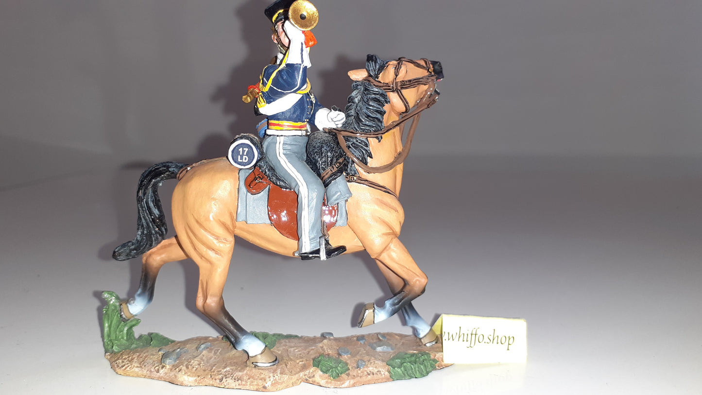 King and country Crw05 Crimean War 17th Lancer Bugler Light Brigade 2007 boxd S1