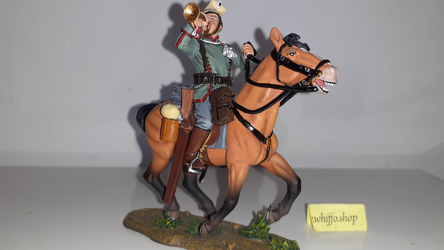 King and country ww1 German Uhlan Lancer Bugler boxd 1:30 Fw036 Wdb1