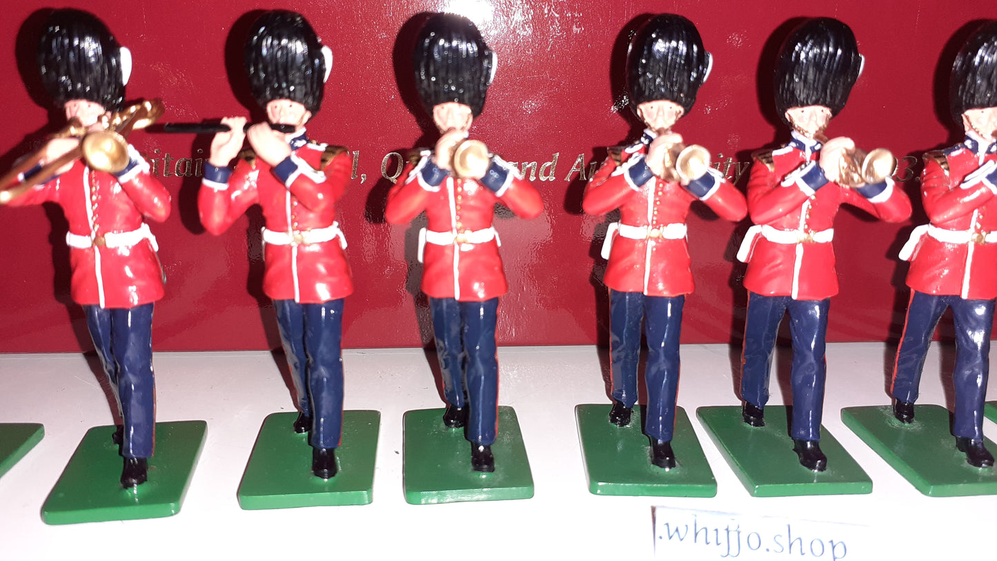 Britains 43058 2006 Grenadier Guards Band metal Limited Edition boxed 24S8