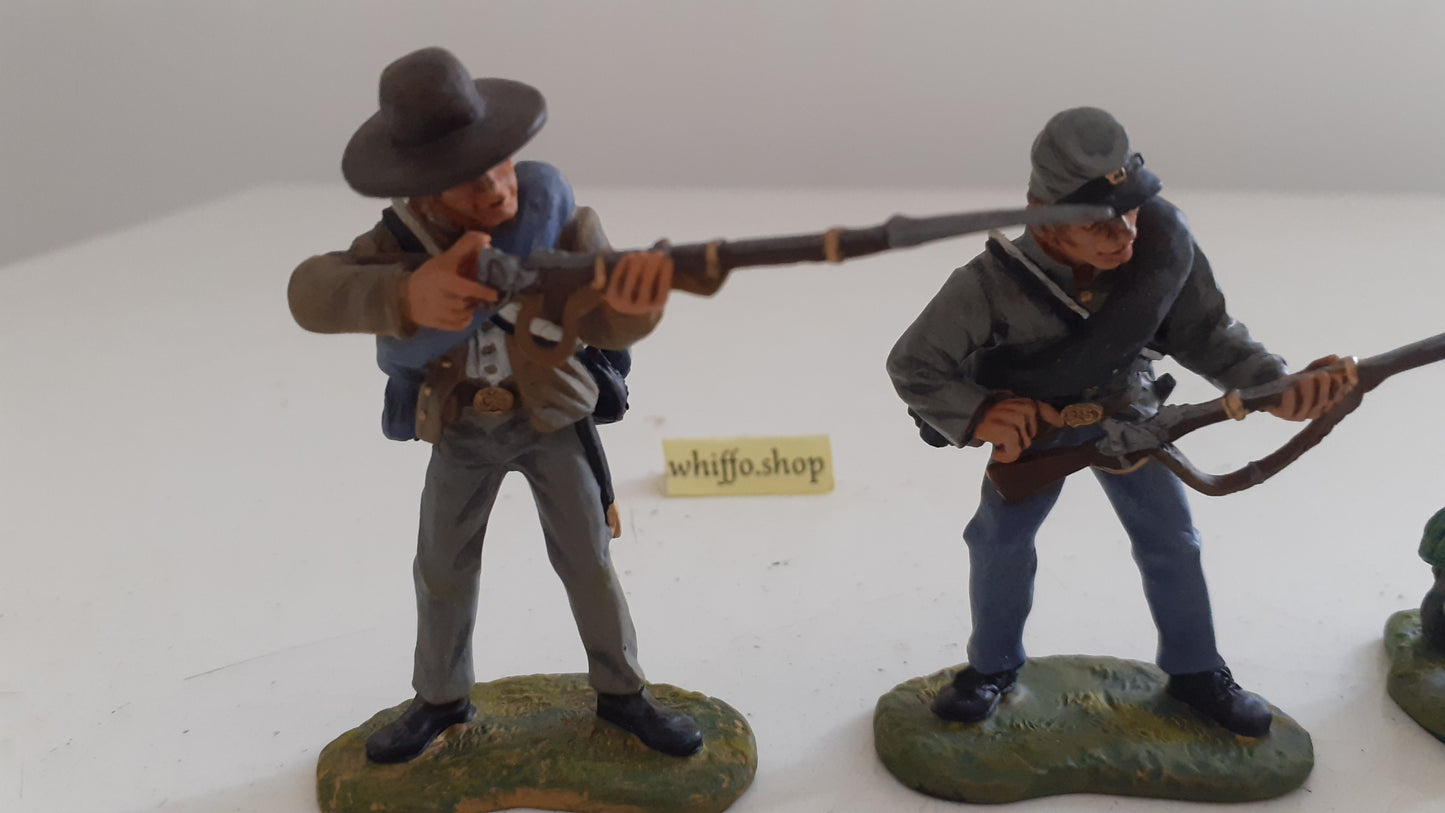 Britains 17529 2003 acw confederate infantry firingline :32  s512