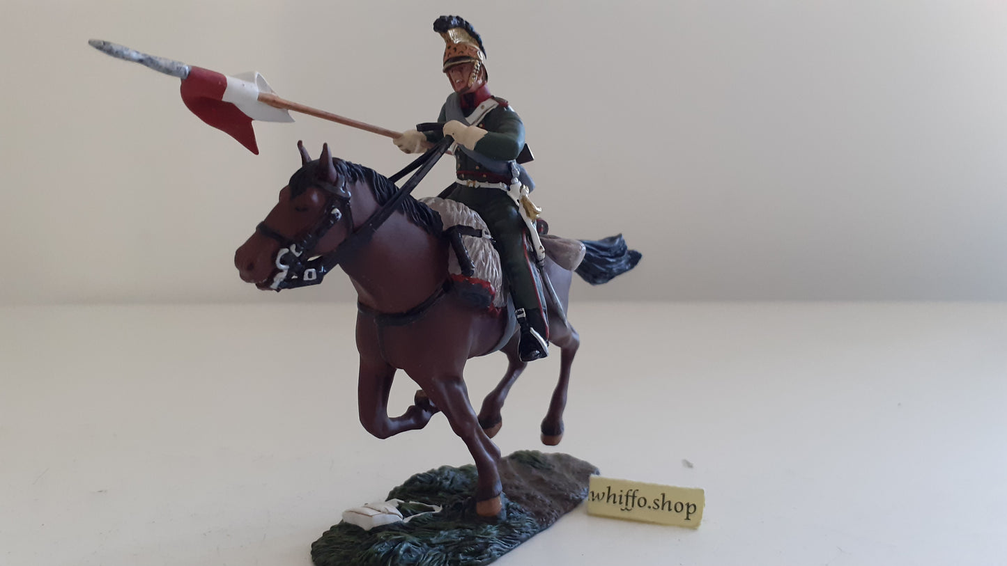 Britains 36015 Napoleonic french 4th lancers 500 Made waterloo 2009 1:32wb44