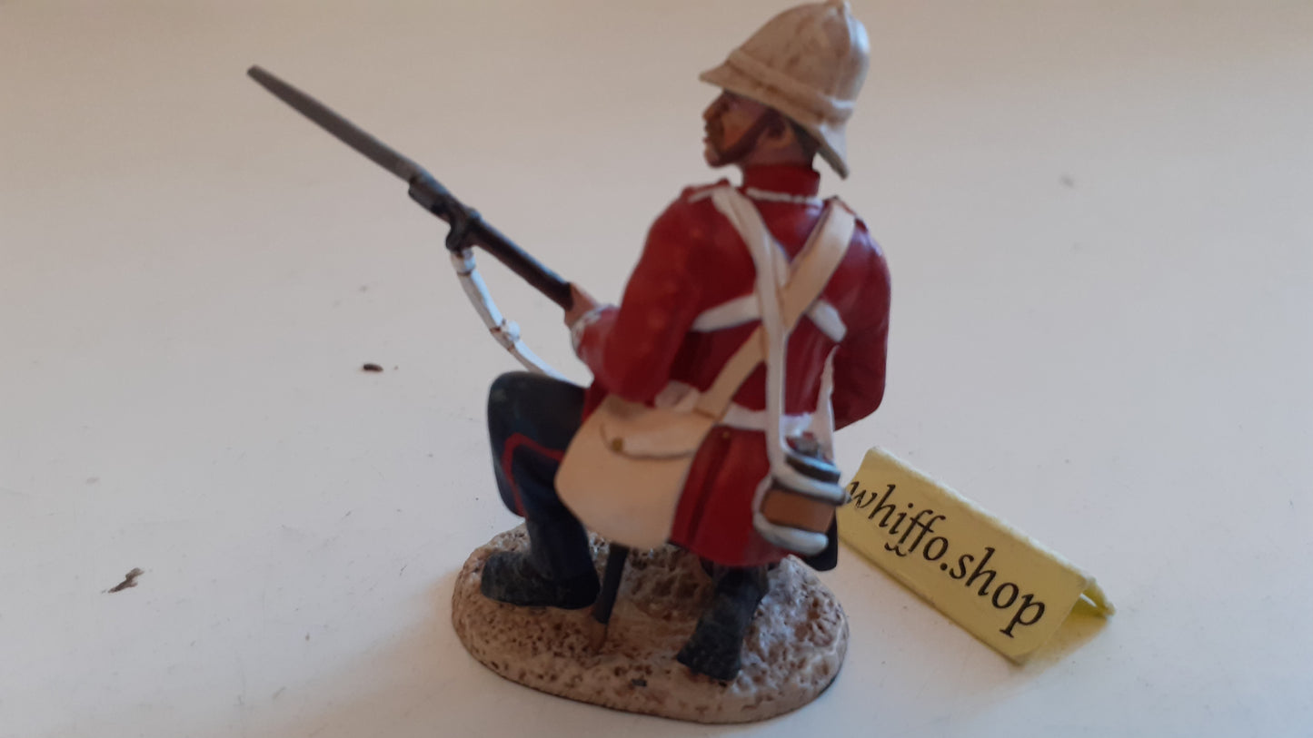 Britains 20165 Zulu wars 24th Foot kneeling 1:32 2014 boxed B627