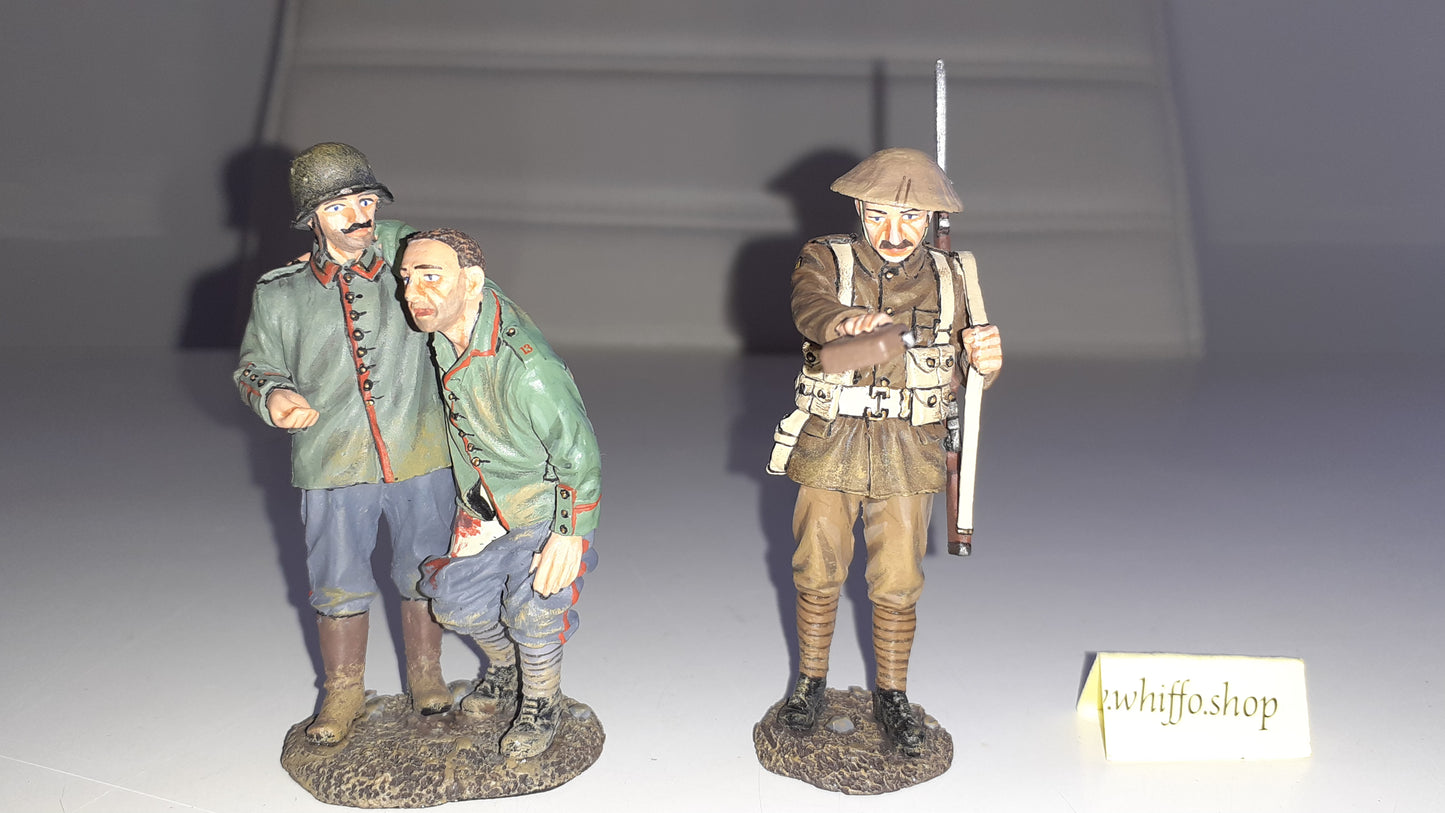 King and country Ww1 Have A Drink British German Infantry boxed 1:30 S7 Fw164