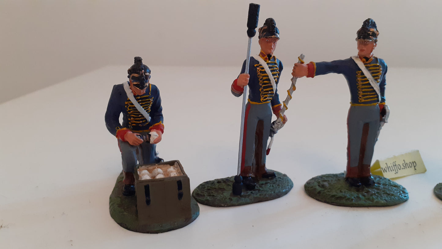 Britains 00290 Napoleonic Waterloo rha royal horse artillery cannon 2000 b346