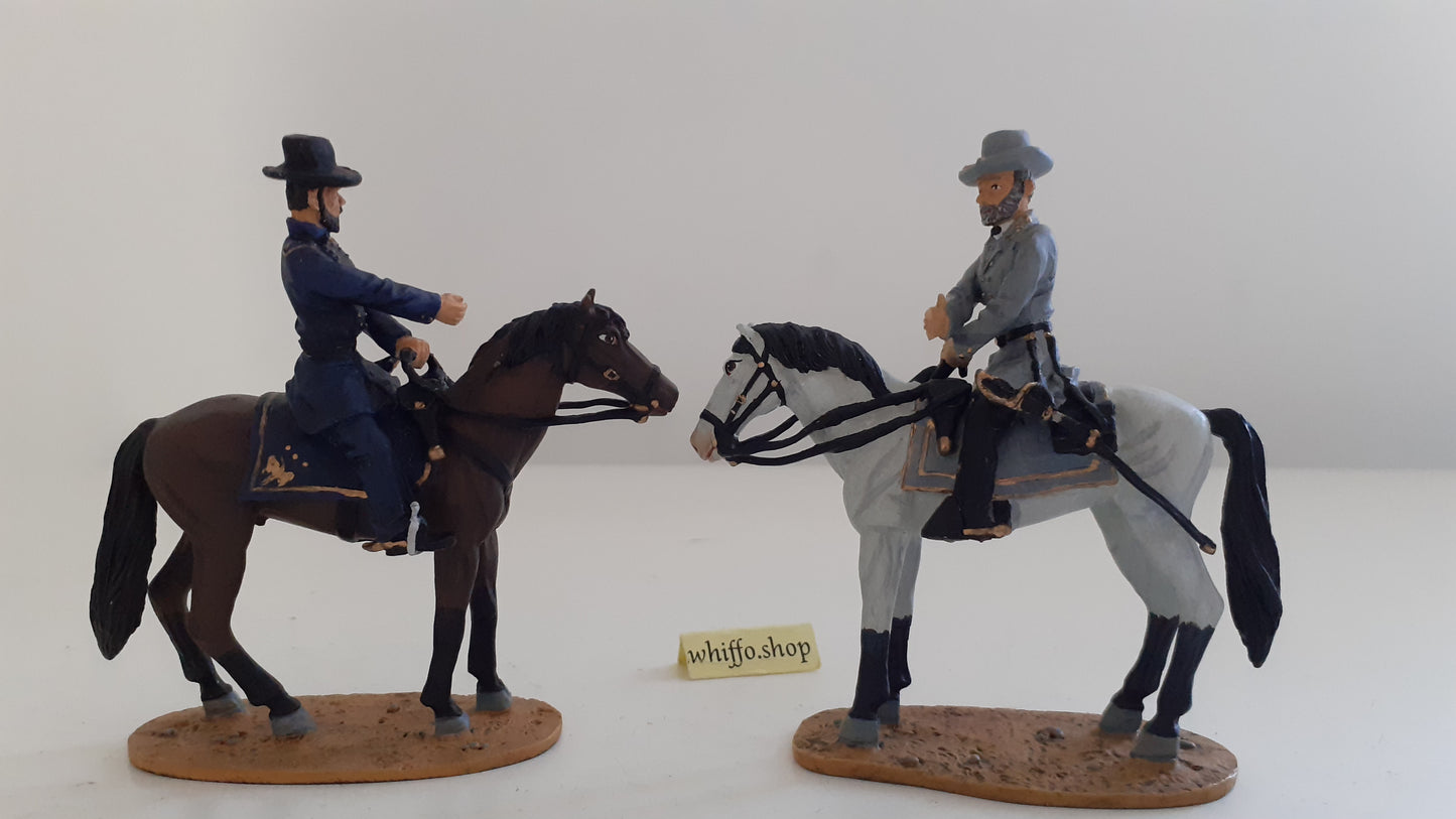 Britains 17545 Acw union confederate general lee and grant 2003 1:32 metal S525