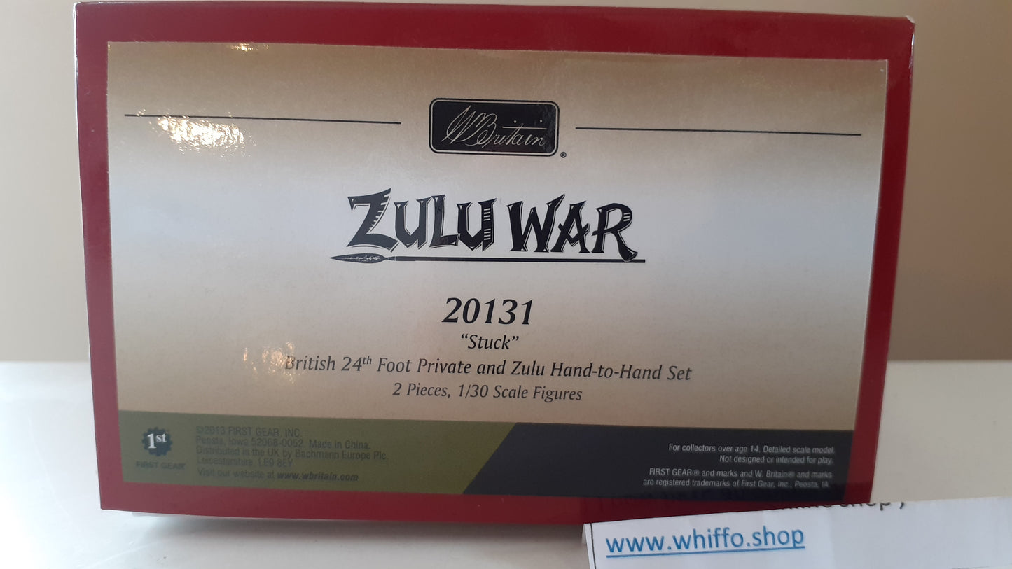 Britains 20131 Zulu wars 24th foot 1:32 metal Stuck Limited Edition boxed wdb