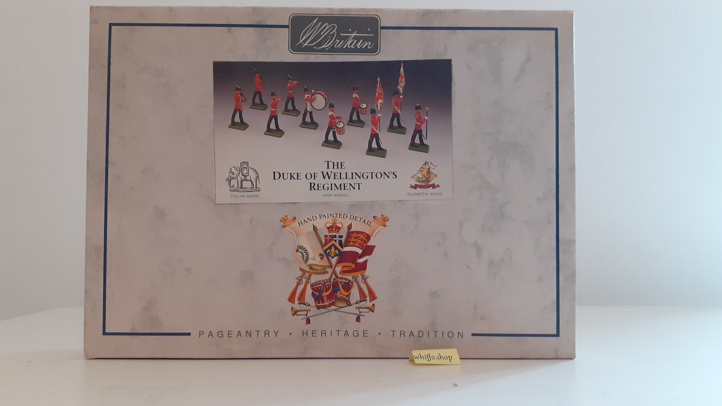 BRITAINS 5803 Duke Of Wellington Wellingtons Regiment Ceremonial 1991 1:32 S821