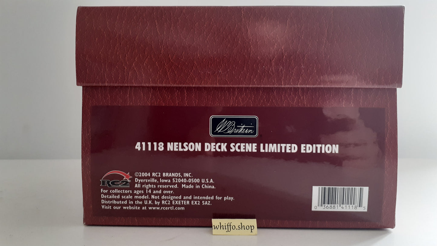 Britains limited edition 41118 Nelson on deck Trafalgar hms victory  1:32  s165