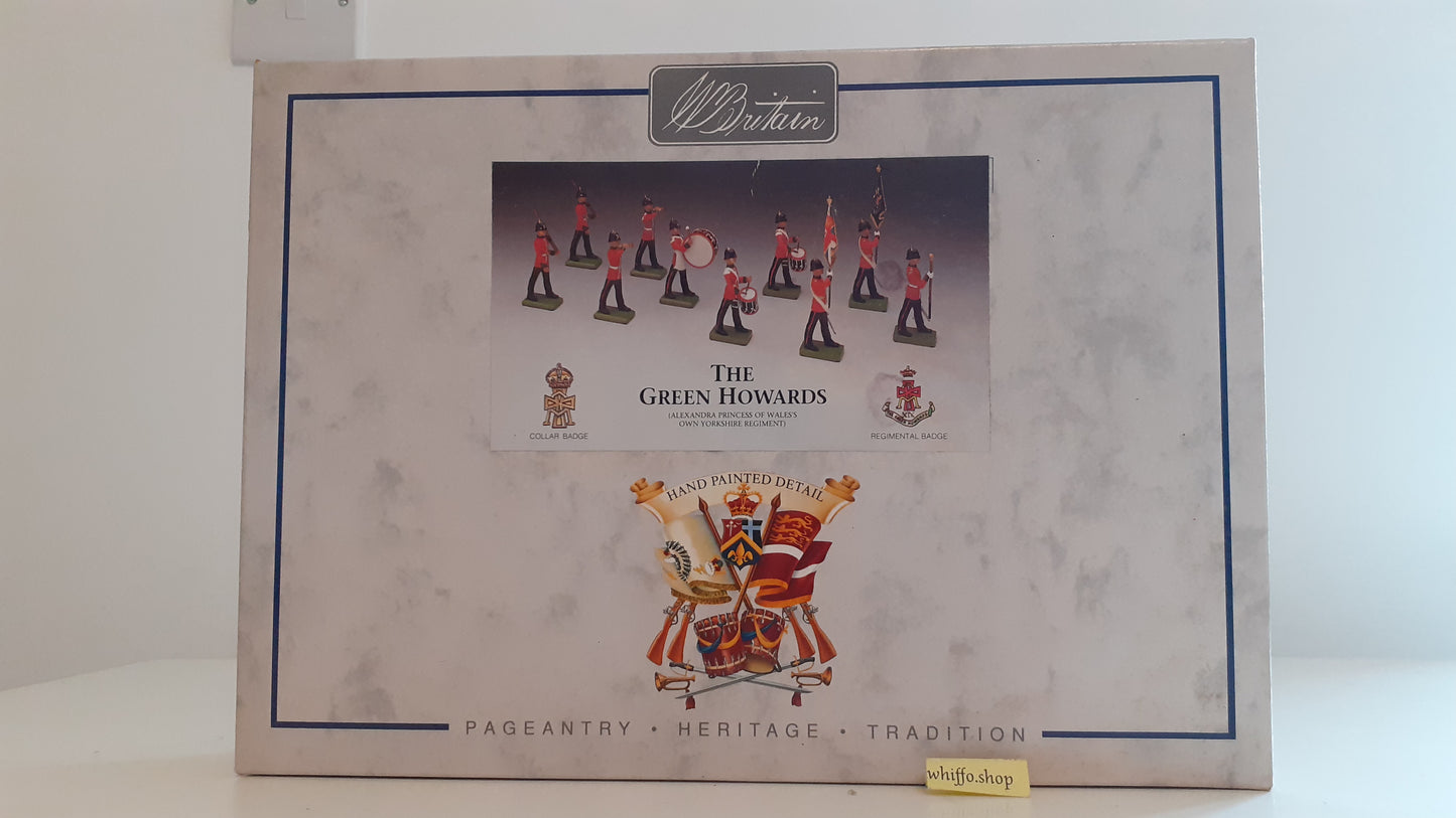 BRITAINS 5800 The Green Howards  Regiment Ceremonial 1991 1:32 S821