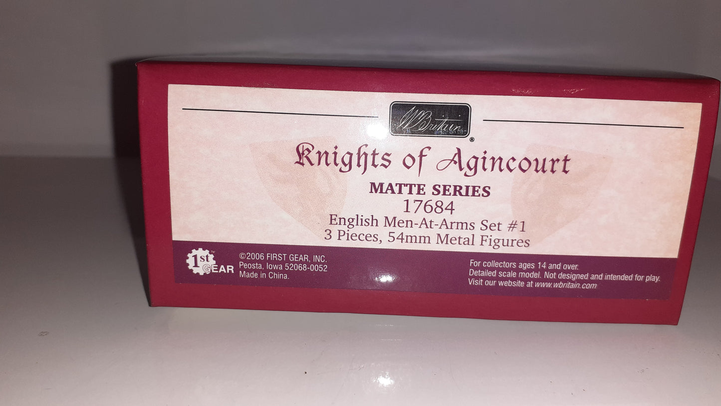 BRITAINS 17684 Knights Of Agincourt Men At Arms Archer 2006 1:32  Wdb1