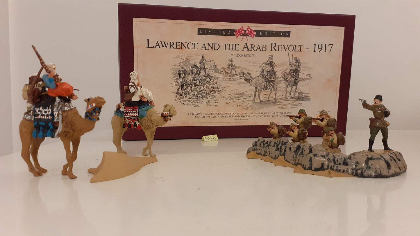 Britains limited edition 5298 Lawrence Of Arabia arab revolt camels 1998 S775