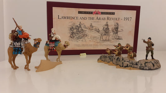 Britains limited edition 5298 Lawrence Of Arabia arab revolt camels 1998 S775