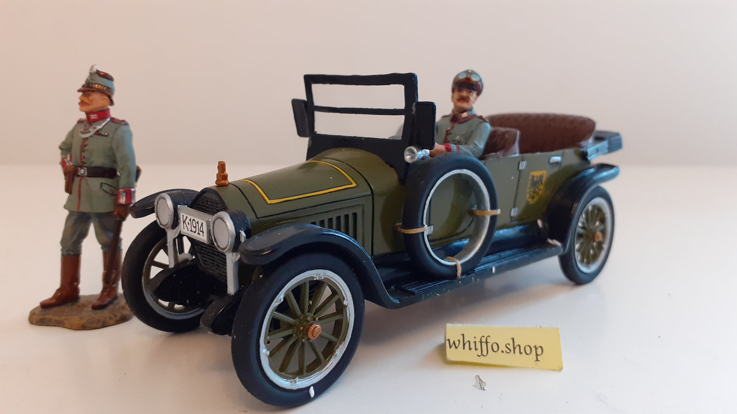 King and Country Ww1 Kaisers Staff Car boxd 1:30  Fw13 S590