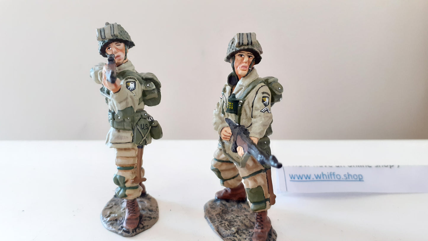 King and country ww2 Us 101st Airborne Paratroopers boxed  Dd26 Dd026 Wb