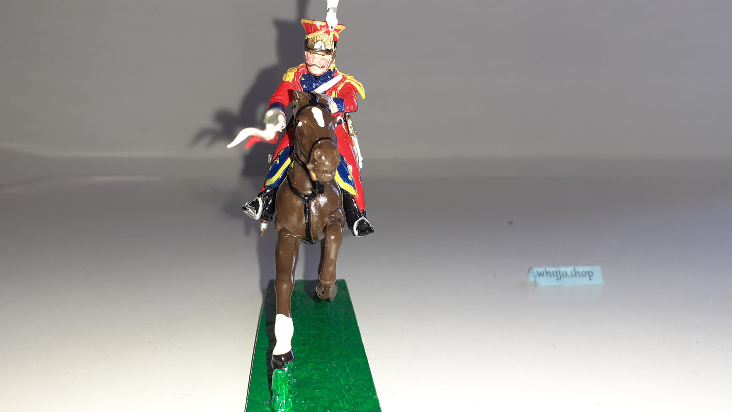 trophy miniatures 1991 Napoleonic War Dutch Lancers Cavalry Wa54 1:32 s848
