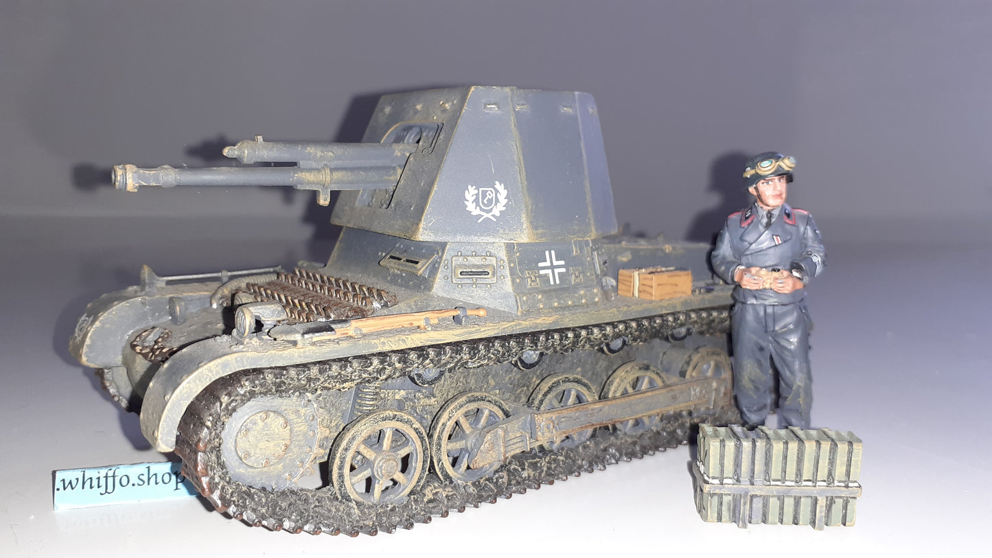 King and country ww2 German panzer 1  panzerjager 1 2011 boxd 1:32 Lah149 Wdb for sale