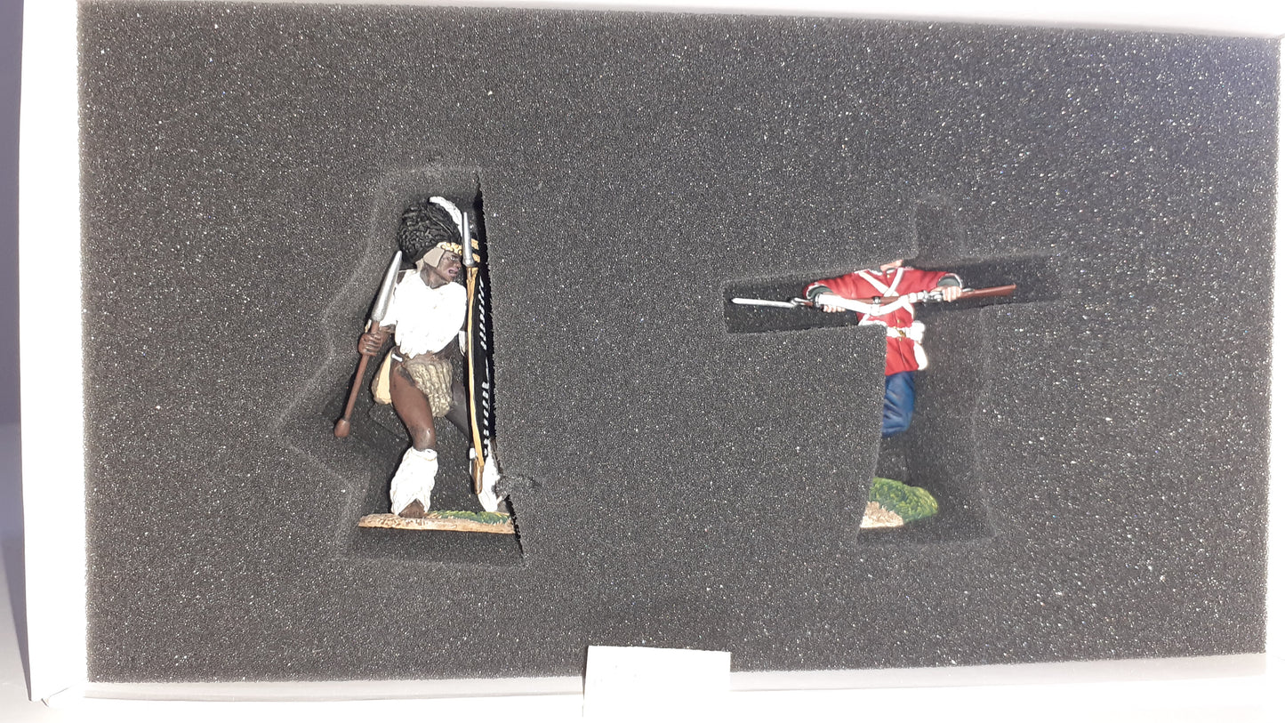 Britains 20105 Zulu wars 24th foot 1:32 Pvt Jones Hospital 2012 boxed S7