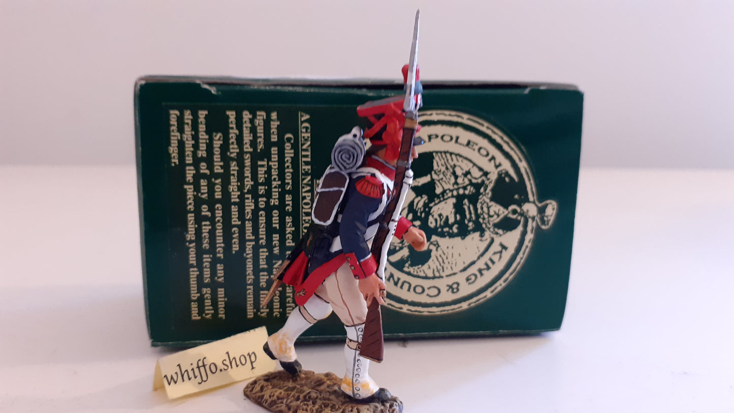 King and country French Infantry Marching Napoleonic boxd 1:30 na14 2003 Rb23