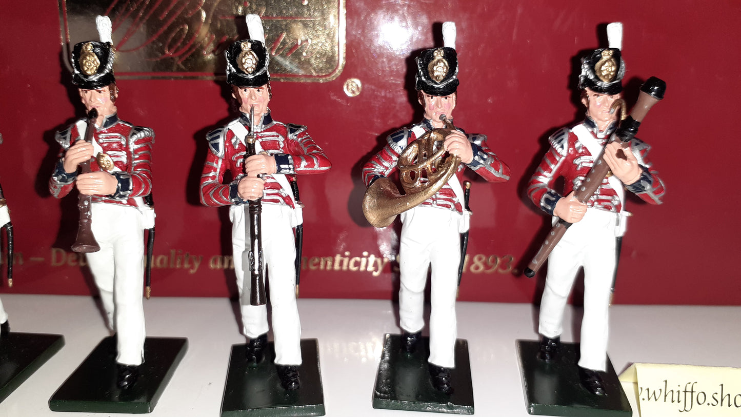 Britains Waterloo Coldstream Guards Band Napoleonic 2007 43158 metal boxed S7