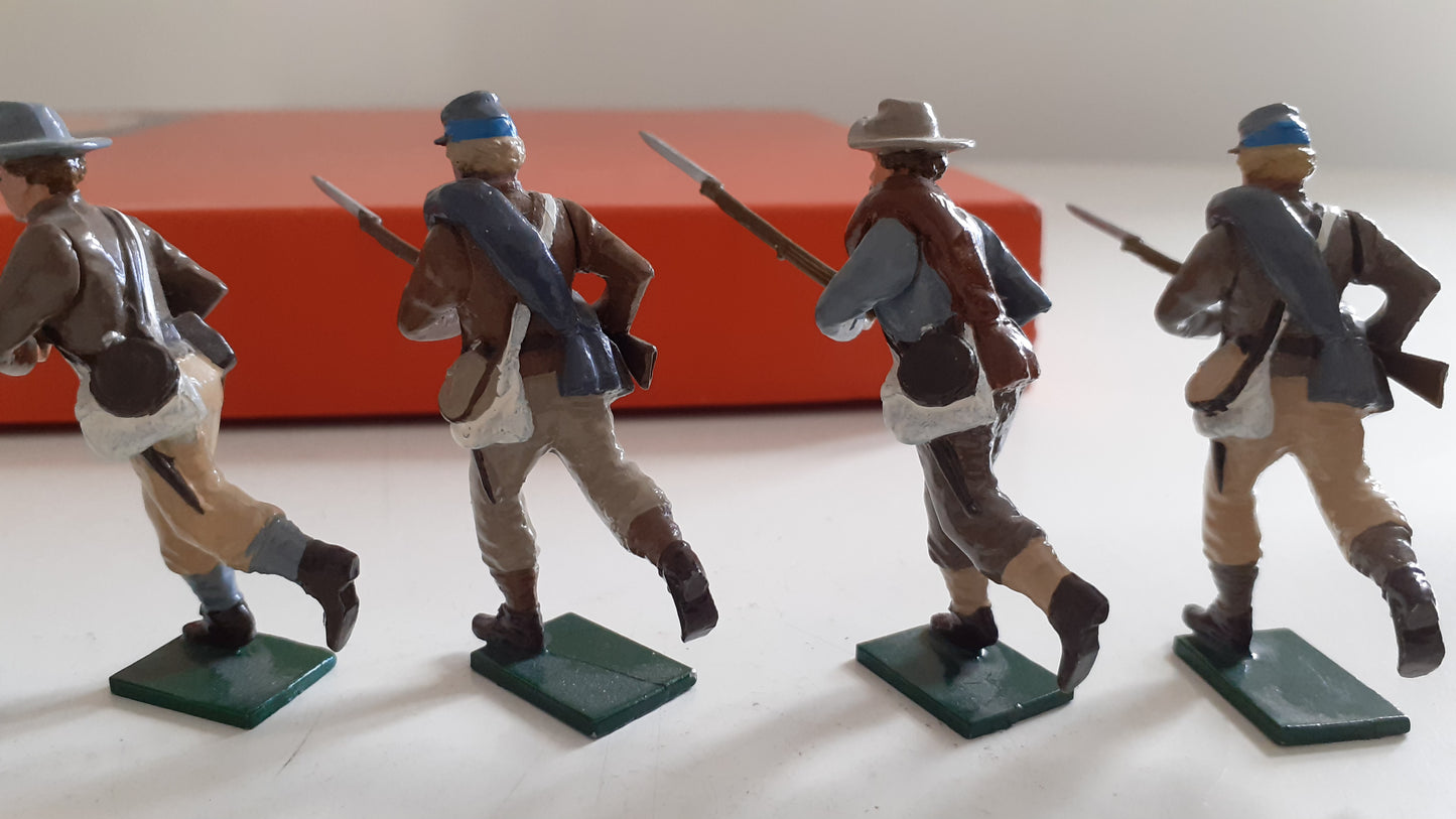 tradition 916 acw confederate charging infantry 1995 made 1:32 metal S450