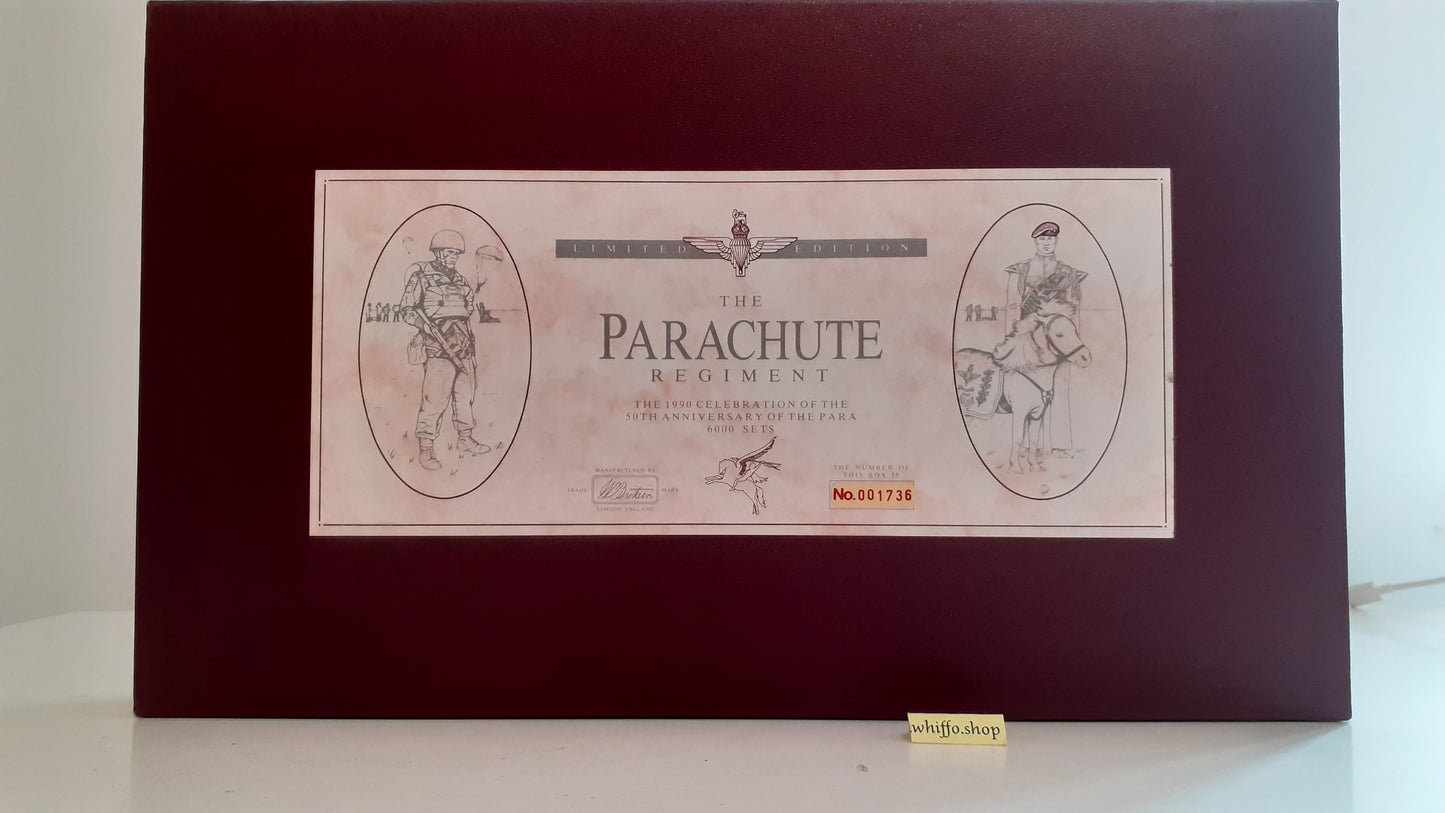 Britains 5190 parachute regiment paras only limited edition made 1990 1:32 s140