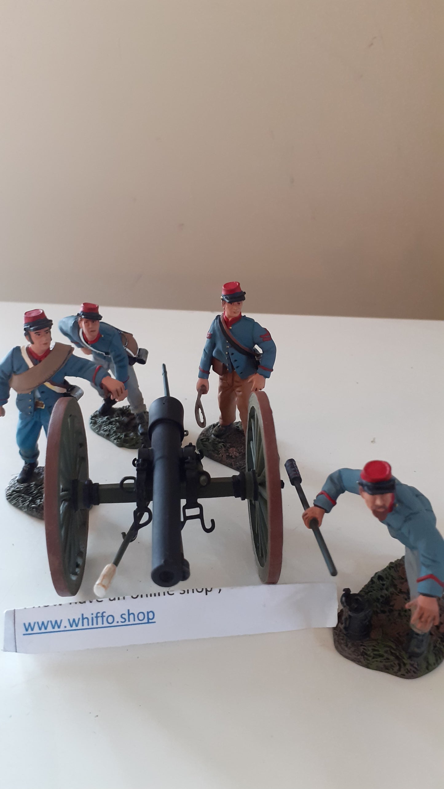 Britains 17669 2007 Acw Confederate Artillery boxed 1:32 S1