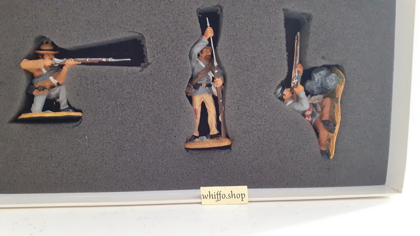 Britains 17430 2003 acw confederate 55th north carolina sharpshooters 1:32  s512