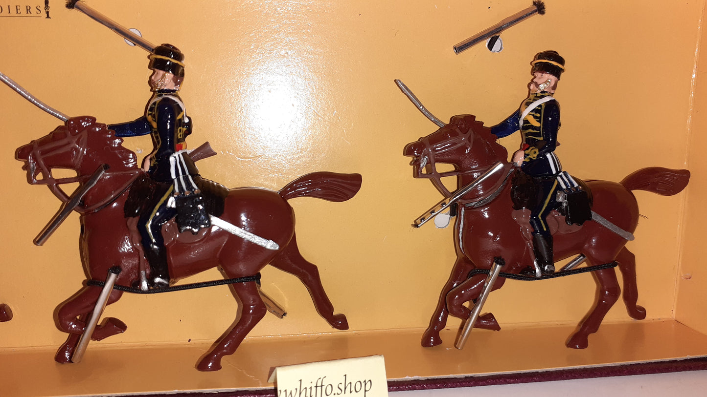 Britains 3109 8th Hussars Charge Light Brigade Add On Set metal boxed 1997 S7