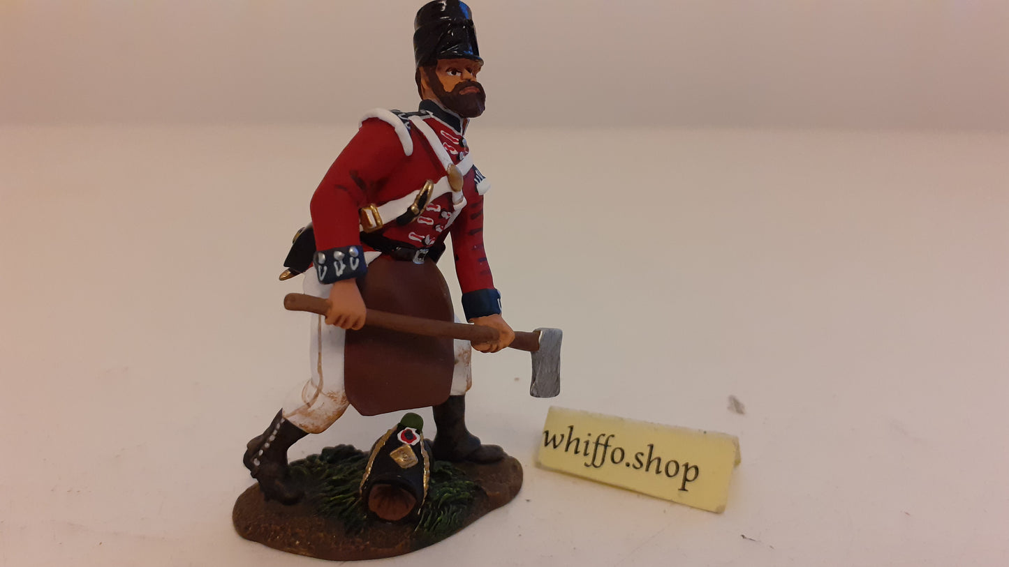 Britains 17610c Napoleonic Waterloo coldstream guards sapper club fig 2008 b1116