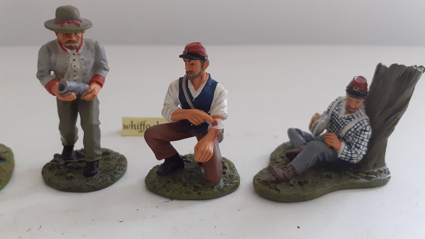 Britains 17535 2003 acw confederate double cannister artillery  1:32  s512