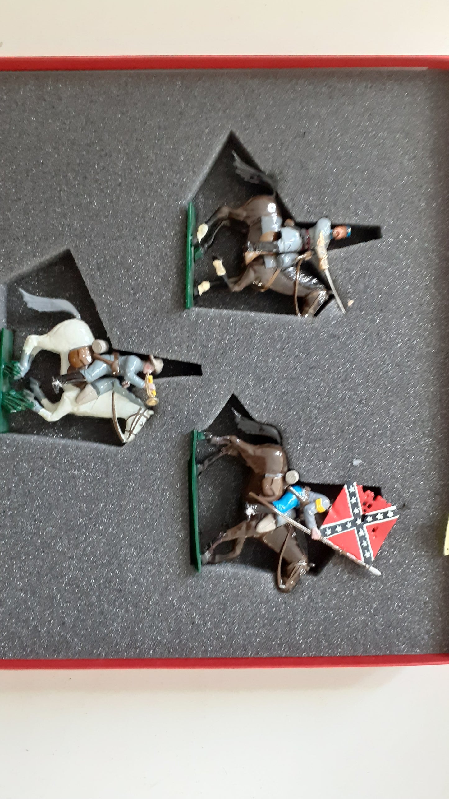 tradition 916 acw confederate cavalry 1995 made 1:32 metal S450