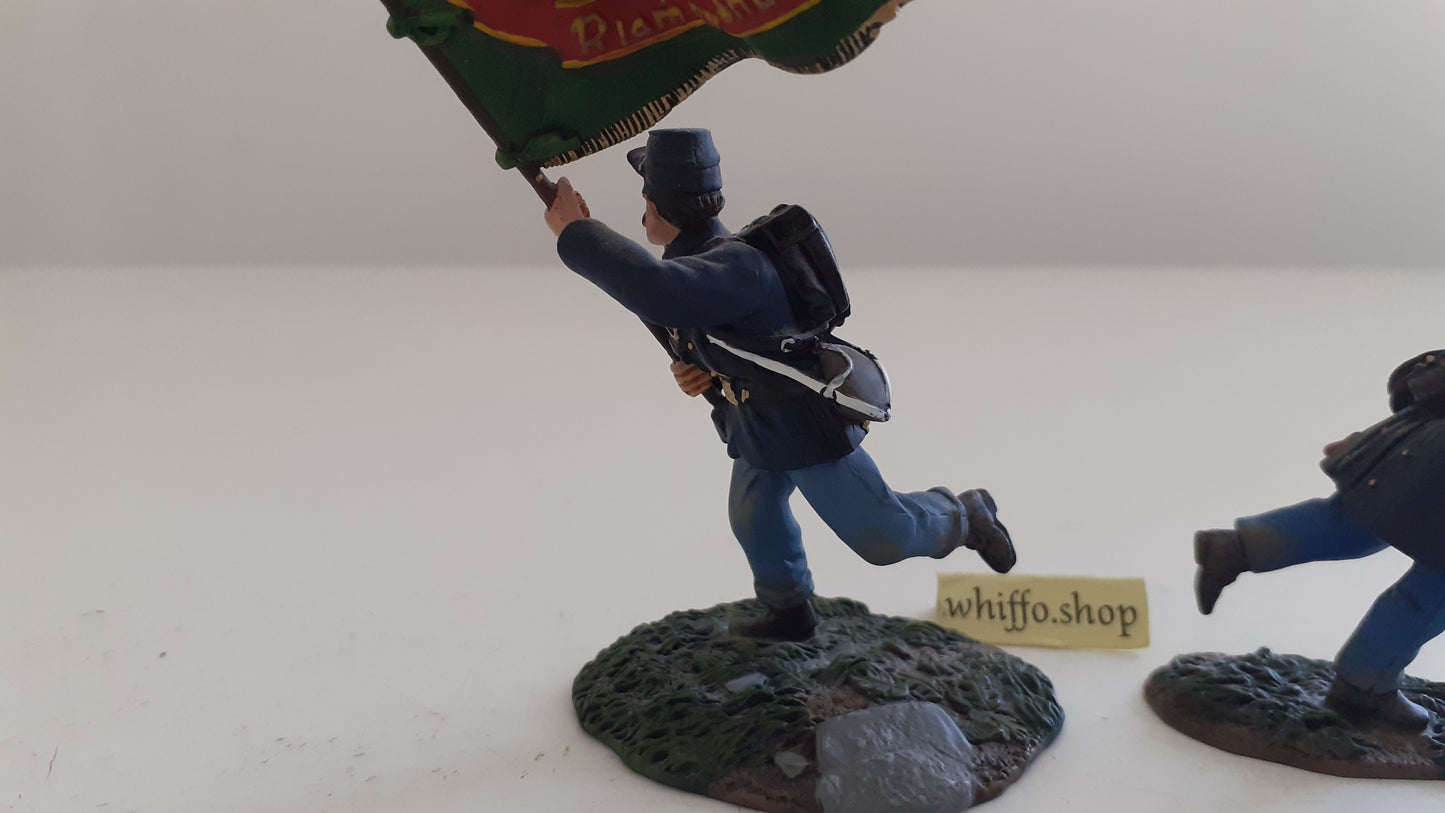Britains 17933 Union Acw Irish Brigade Flag Command 2007 1:32 metal S534
