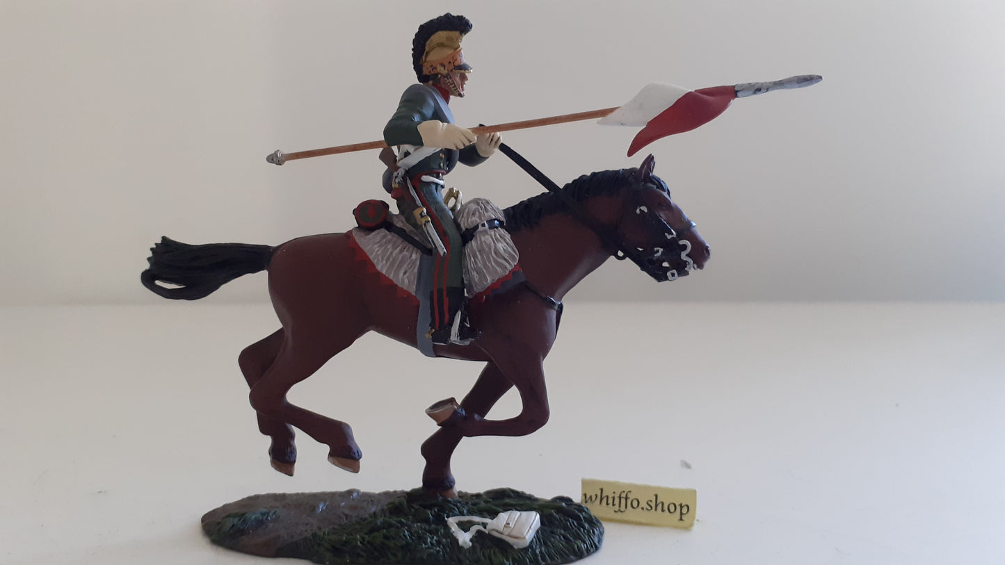 Britains 36015 Napoleonic french 4th lancers 500 Made waterloo 2009 1:32wb44