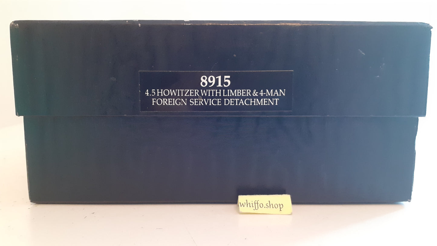 Britains 8915 4.5 howitzer limber foreign service rha ww1 artillery1994 bxd S556