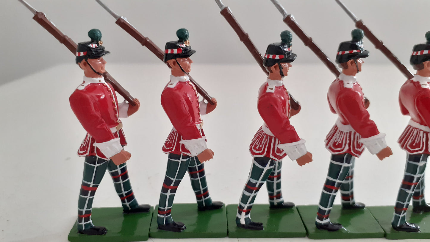 Britains 00127 highland light infantry piper 1999 1:32 metal S730