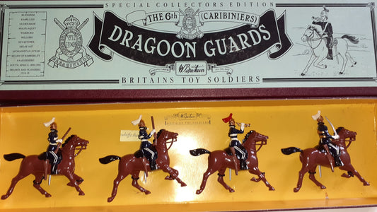 Britains 8828 6th Dragoons Guards Caribiners metal boxed 1997 S7