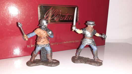 BRITAINS 17685 Knights Of Agincourt Men At Arms french 2006 1:32  Wdb1