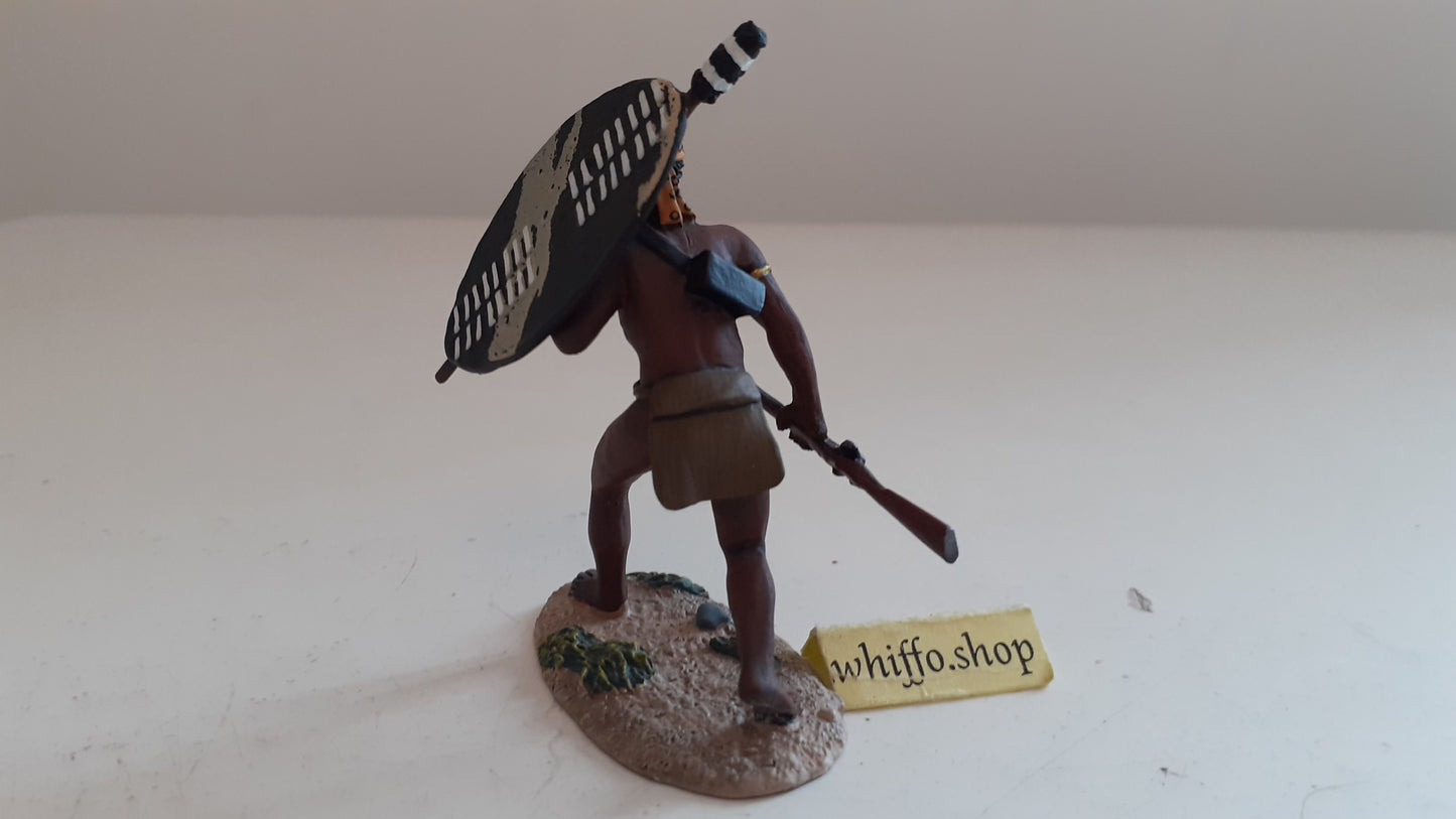 Britains 20153 Zulu wars 24th Foot warrior rifle 1:32 2014 boxed B627
